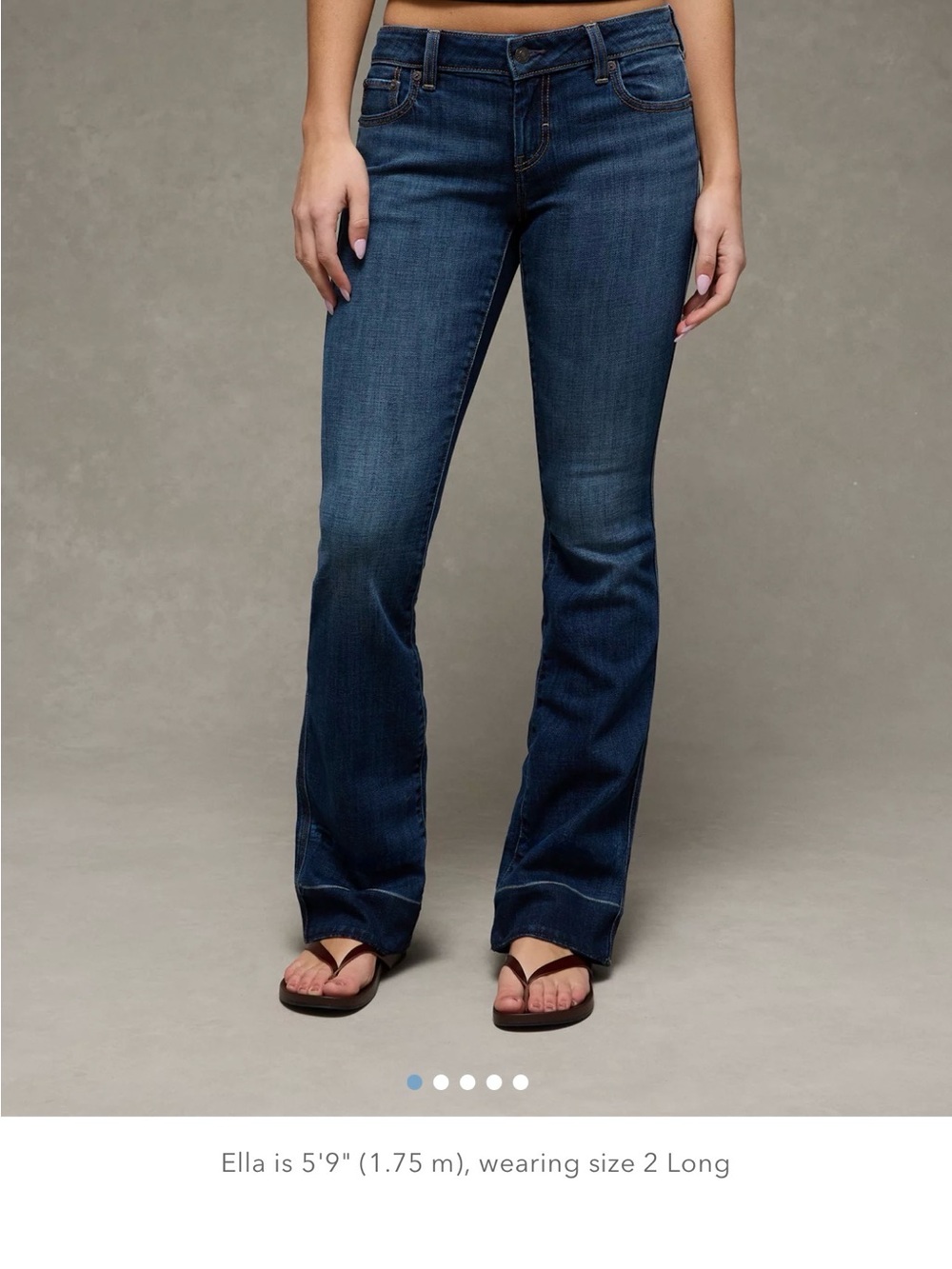 American Eagle Outfitters Dark Blue Flared Jeans